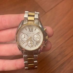 Michael kors watch gold silver